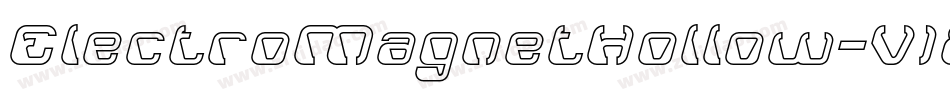 ElectroMagnetHollow-V1Xw字体转换