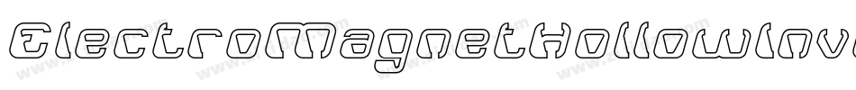 ElectroMagnetHollowInverse-JzYx字体转换