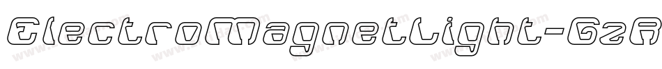 ElectroMagnetLight-GzRD字体转换
