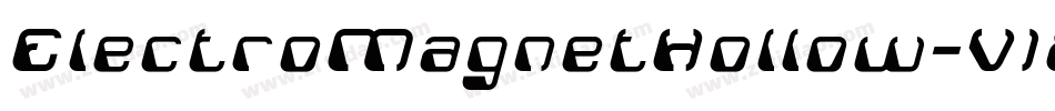ElectroMagnetHollow-V1Xw字体转换