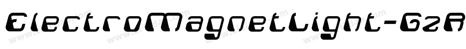 ElectroMagnetLight-GzRD字体转换
