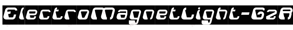 ElectroMagnetLight-GzRD字体转换