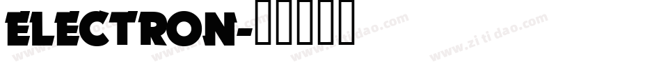 ELECTRON字体转换
