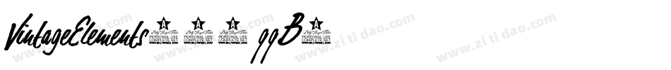 VintageElements025-qqB5字体转换