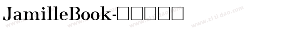 JamilleBook字体转换