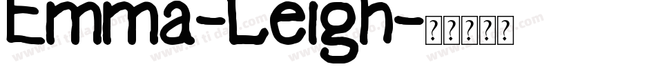 Emma-Leigh字体转换