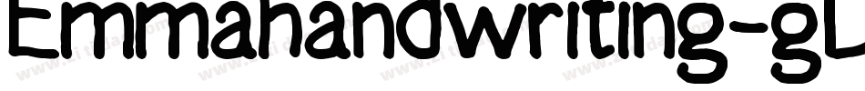 Emmahandwriting-gDm6字体转换