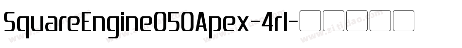 SquareEngine050Apex-4rl字体转换