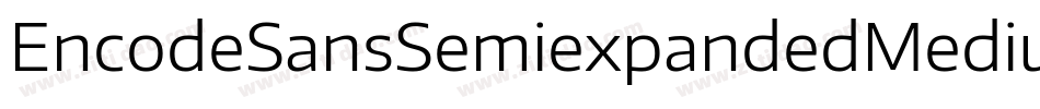 EncodeSansSemiexpandedMedium-EKAe字体转换