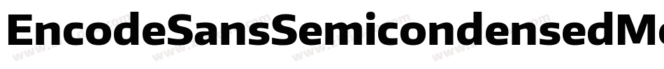EncodeSansSemicondensedMedium-LelZ字体转换