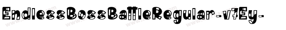 EndlessBossBattleRegular-v7Ey字体转换