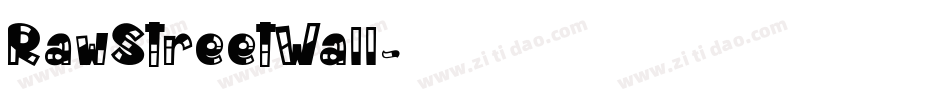RawStreetWall字体转换