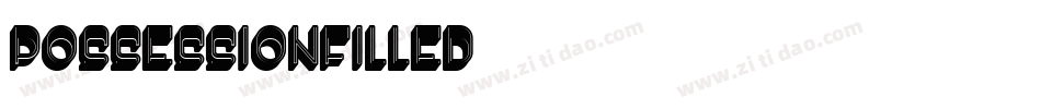PossessionFilled字体转换