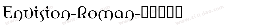 Envision-Roman字体转换