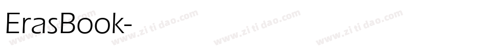 ErasBook字体转换