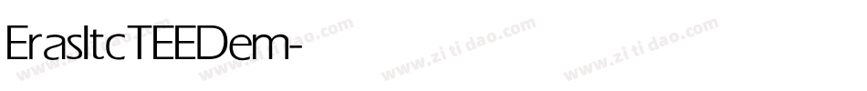 ErasItcTEEDem字体转换