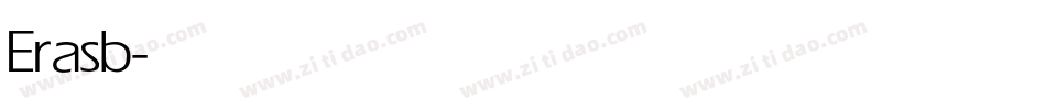 Erasb字体转换