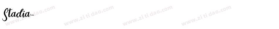 Stadia字体转换