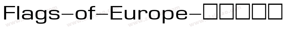 Flags-of-Europe字体转换