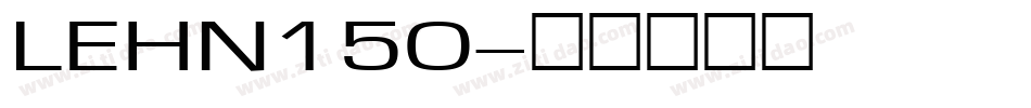 LEHN150字体转换