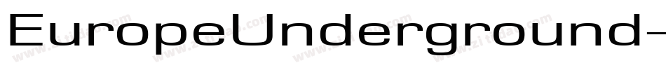 EuropeUnderground-z754字体转换