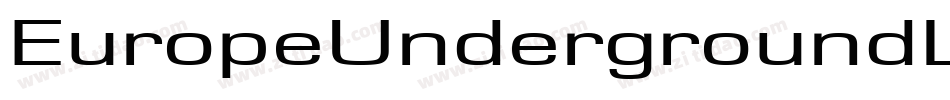 EuropeUndergroundLight-jDy0字体转换