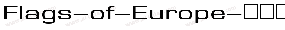 Flags-of-Europe字体转换