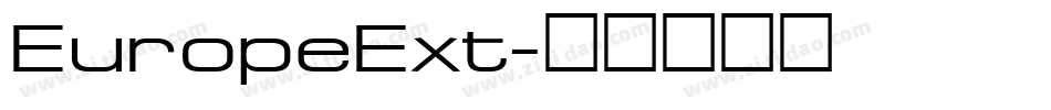 EuropeExt字体转换
