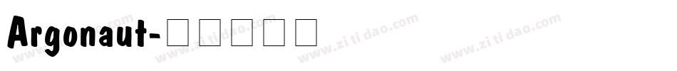 Argonaut字体转换