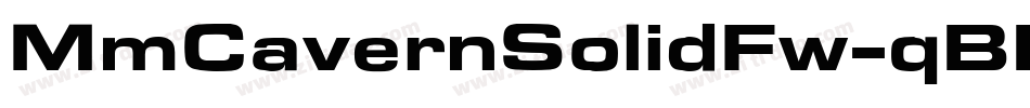 MmCavernSolidFw-qBBq字体转换