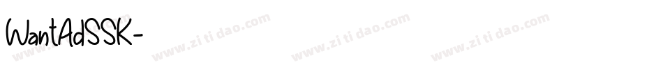 WantAdSSK字体转换