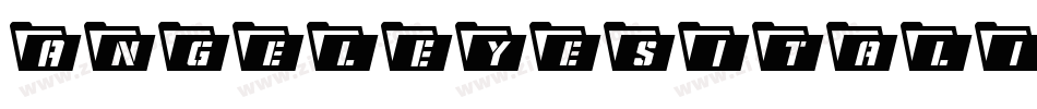 AngelEyesItalic-X33wo字体转换