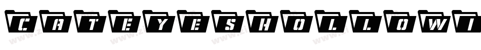 CatEyesHollowInverse-lWw0字体转换
