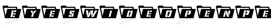 EyesWideOpenPersonalUse-egwB字体转换