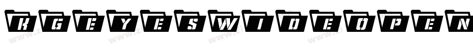 KgEyesWideOpen-Z29J字体转换