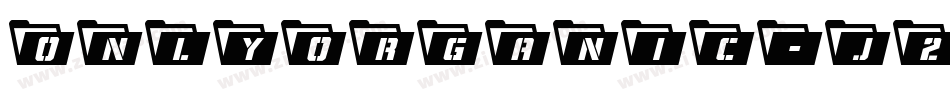 OnlyOrganic-j2vl字体转换