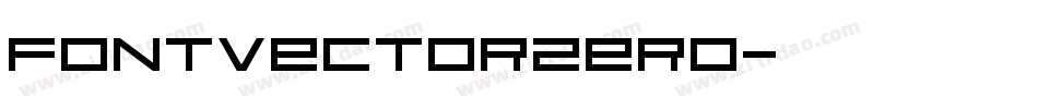 FontVectorZero字体转换