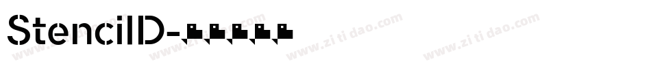 StencilD字体转换