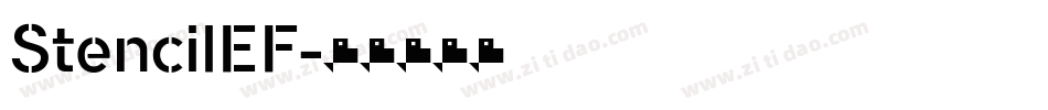 StencilEF字体转换