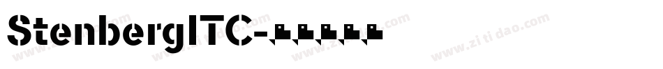 StenbergITC字体转换