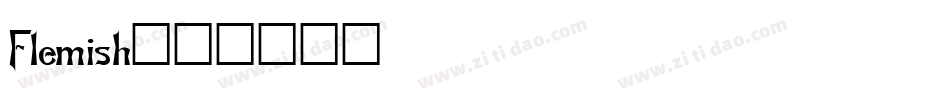 Flemish字体转换