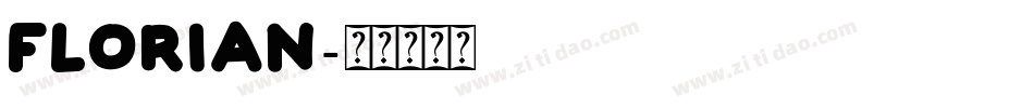 FLORIAN字体转换