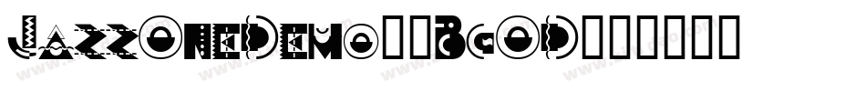JazzOneDemo-4BgOD字体转换