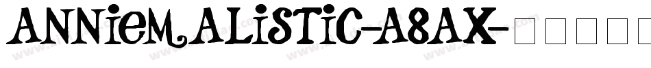 Anniemalistic-a8ax字体转换