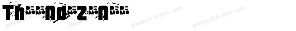 TheEnd-z9n3字体转换