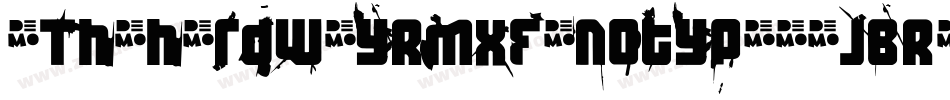 3ThehardWayRmxfenotype-7jBR字体转换