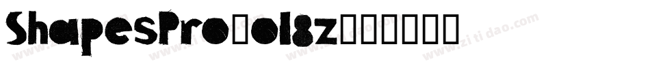 ShapesPro-ol8z字体转换