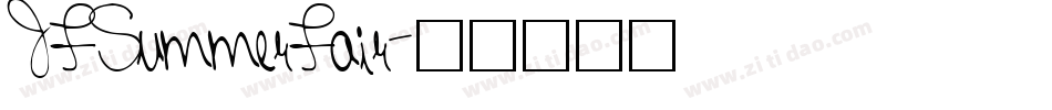 JFSummerFair字体转换