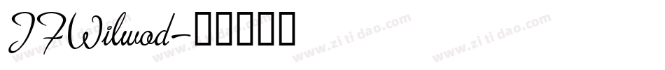 JFWilwod字体转换