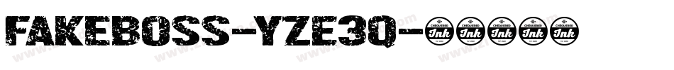 FakeBoss-YzE3q字体转换